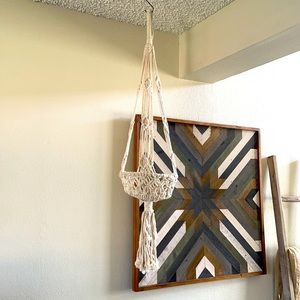 Macrame planter